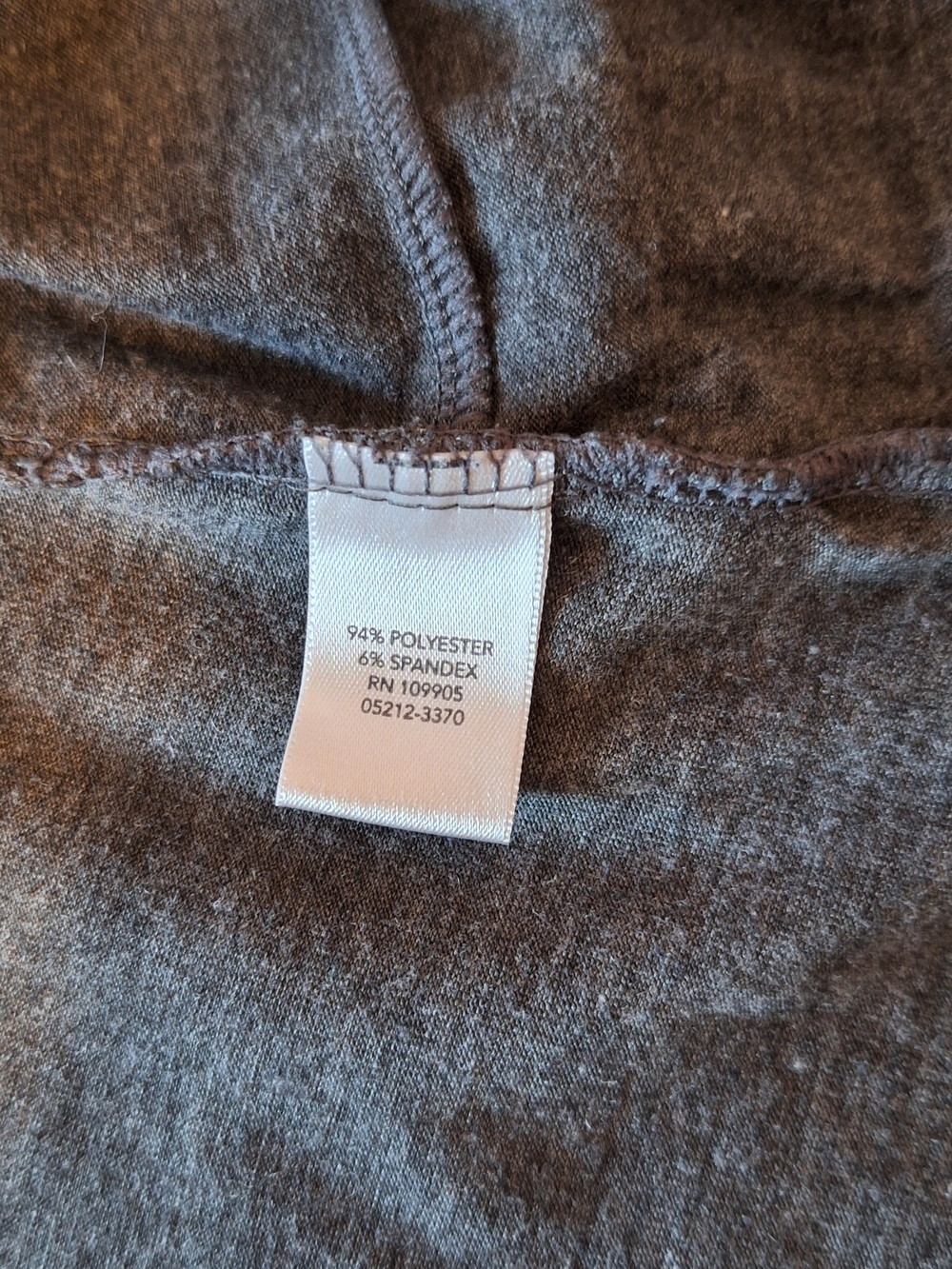 Christopher & Banks Dark Gray Ruffled Open-Front Cardigan - Picture 8 of 9